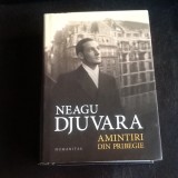 Amintiri din pribegie - Neagu Djuvara