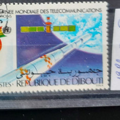 TS22 - Timbre serie Republica Djibouti 1981