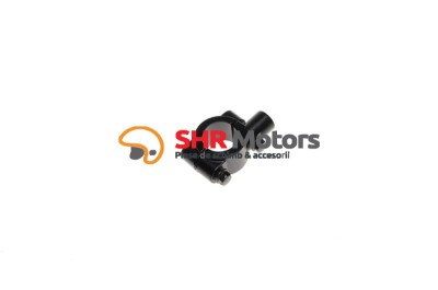 Suport / adaptor oglinzi negru filet 8 mm (1 buc) foto