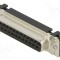 Conector D-Sub 25 pini soclu mamă drept THT UNC 4-40 HARTING