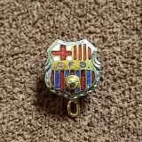 Insigna (model vechi) fotbal - FC BARCELONA