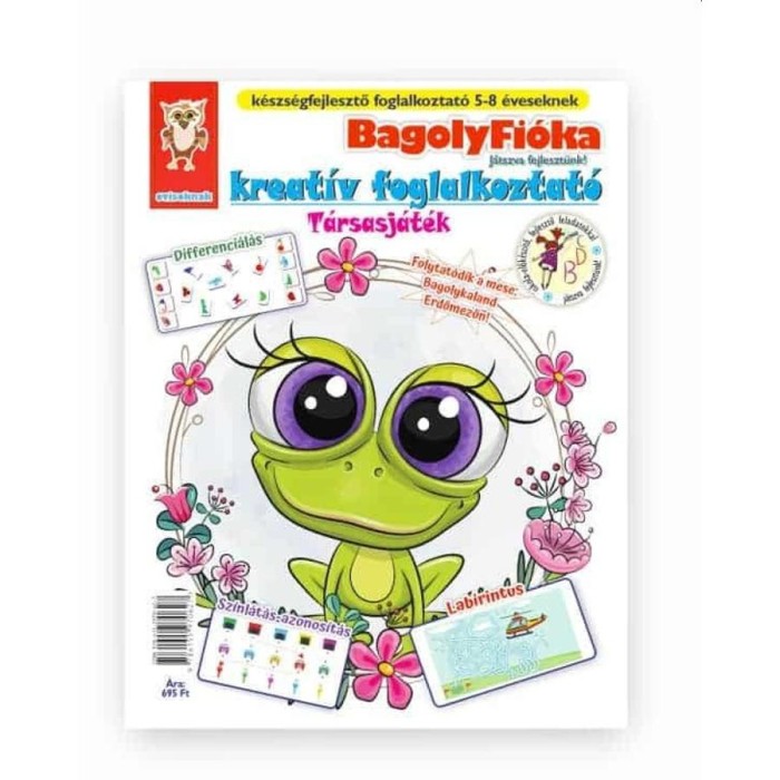 Bagolyfi&oacute;ka-T&aacute;rsasj&aacute;t&eacute;k kreat&iacute;v foglalkoztat&oacute; f&uuml;zet