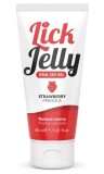 Lubrifiant Lick Jelly aroma Capsuni, 50 ml