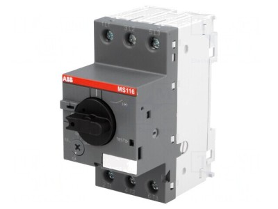 &amp;Icirc;ntrerupător Motor 0,12kW 208-690VAC DIN IP20 foto