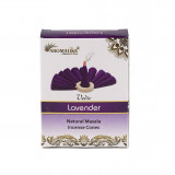 Conuri parfumate fumigatie aromatika - lavender 10 buc, Stonemania Bijou