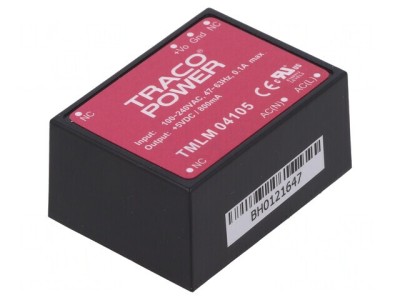 Convertor AC/DC 4W 5VDC 69% TMLM 04105 foto