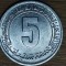 Algeria - moneda de colectie aniversara an unic - 5 centimes 1980 UNC - FAO - senzationala !