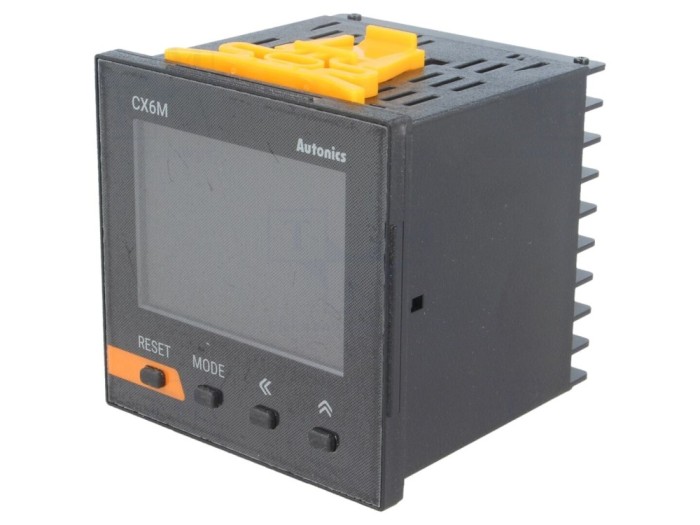 Contor electronic LCD timp/impulsuri