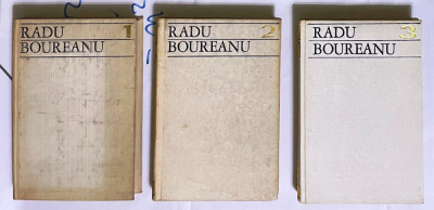 scrieri 3 volume cartonate de radu boureanu editia completa foto