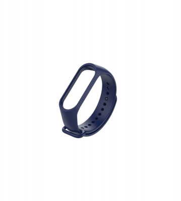 Bratara TPU pentru Xiaomi Mi Band 3/4-Culoare Albastru &amp;icirc;nchis foto