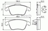 Set placute frana,frana disc FORD MONDEO IV Turnier (BA7) (2007 - 2016) BOSCH 0 986 494 169