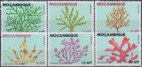 Mozambic 1983 - Flora marina, serie neuzata
