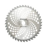 Disc circular vidia pentru motocoasa/trimmer, Breckner Germany, 255x25.4x1.3 mm, 40 dinti GartenVIP DiyLine