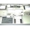 Carcasa inferioara bottom case Laptop, Dell, Precision M6400, HUA01, NM6H1, 0NM6H1, sh