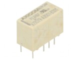 Releu electromagnetic DPDT 5VDC 2A 0,5A/125VAC P2
