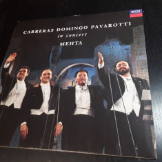 [Vinil] Carreras Domingo Pavarotti - In Concert Mehta - album pe vinil