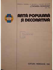 Nina Stanculescu (red.) - Arta populara si decorativa (Editia: 1981) foto