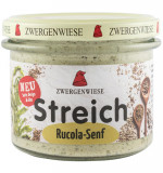 Crema tartinabila bio vegetala cu rucola si mustar, 180g Zwergenwiese