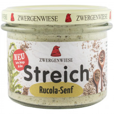 Crema tartinabila bio vegetala cu rucola si mustar, 180g Zwergenwiese