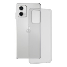 Husa silicon compatibila motorola moto g73 pastreaza originalitatea, transparent foto