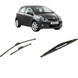 Cumpara ieftin Set 3 stergatoare TOYOTA YARIS (_P9_) 2005-2014, parbriz si lunetA, Bosch Twin-Aerotwin Retrofit