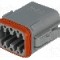 Conector auto, AT, 8 pini, AMPHENOL - AT06-08SA