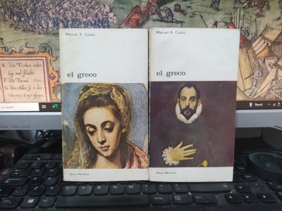 Manuel B. Cossio, El Greco, vol. 1-2, Biblioteca de artă nr. 406-407, editura Meridiane, București 1985, 024 foto