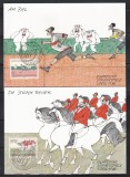 Liechtenstein 1988 - Jocurile Olimpice - Seul, 4 Carti Maxime, 4 Poze, Nestampilat
