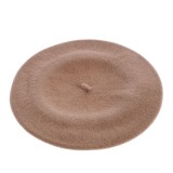 Bereta din lana maro