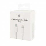 Cablu de date MM0A3ZM/A pentru Apple Iphone 11/12/13/14, Tip-C - Lightning, 1m - White Blister, Oem