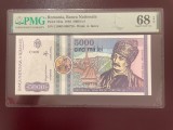 Romania 5000 lei, 1992, pick 103a, grad 68
