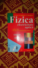 Fizica electricitate optica ptr liceu bacalaureat sistem grila - galbura / rusu foto