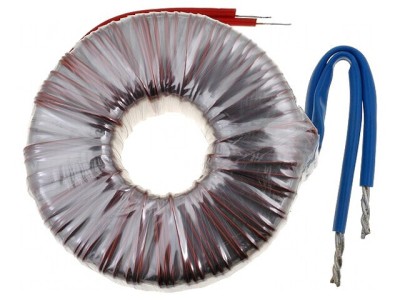 Transformator Toroidal 450VA 230V 14V 32A cu Cabluri foto