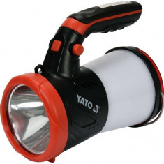 YATO Lanterna 3 in 1 LED, cu acumulator, Li-Ion 3.7 V, 530 Lm, raza 500 m