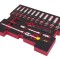 Set chei tubulară 6-puncte Stanley Fatmax 48 piese 1/4