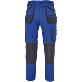 Pantaloni de lucru Hans albastri-antracit, marimea 48, profesionali, rezistenti