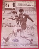 Revista SPORT nr. 6 martie 1969 (prezentare PETROLUL PLOIESTI) - vezi ultima pagina