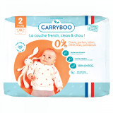 Scutece bio hipoalergence pentru nou nascuti 3-6kg marimea 2, 30 bucati, Carryboo