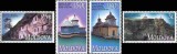 MOLDOVA 2000, Mănăstiri rupestre și biserici de lemn, serie neuzata, MNH