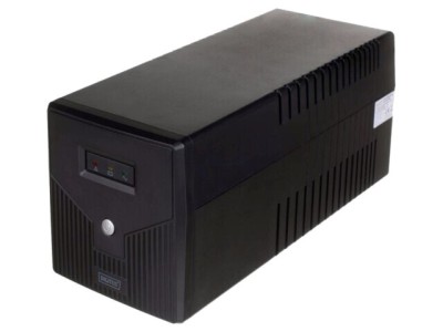 DIGITUS UPS 600W 1kVA 230V Line Interactive cu baterie 7Ah foto