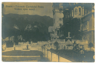 5391 - SINAIA, Peles Castle, Romania - old postcard - unused foto