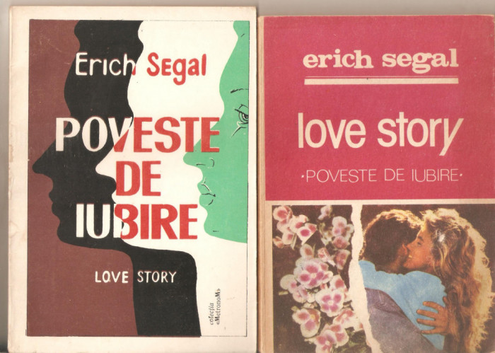 Erich Segal-Love story+Poveste de iubire