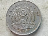MAURITIUS-5 RUPEES 1991, Africa, Cupru-Nichel