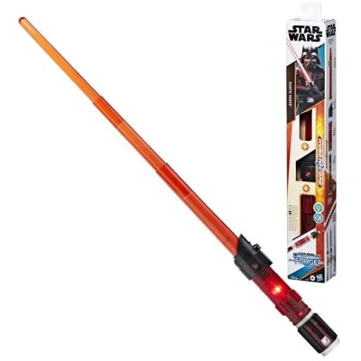 Sabie laser electronica Darth Vader, Hasbro, jucarie pentru copii, 4 ani+, multicolor foto