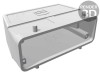 Carcasă HARTING HDC 24B pentru conectori pe cablu Han&reg; B &ndash; cod 09300240801