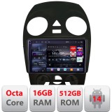 Navigatie VW Beetle 2005-2010 Android radio gps internet 8 core QLED 2K 16+512GB 360 Edotec