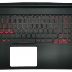 Carcasa superioara cu tastatura palmrest Laptop, Acer, Nitro 5 AN515-45, 6B.QB9N2.001, TAA6598863, AP3AT000420, 6BQB9N2001, cu iluminare, layout US