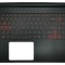Carcasa superioara cu tastatura palmrest Laptop, Acer, Nitro 5 AN515-57, 6B.QB9N2.001, ET3AU000100QSD1, PK1331Z2A00, NKI15170V5, cu iluminare, layout