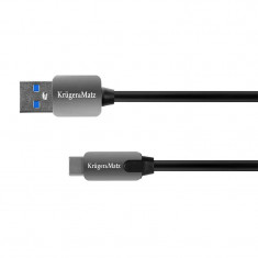 Cablu USB 3.0 Tata - USB Tata Tip C 0.5 m Kruger&Matz