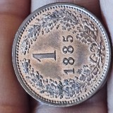 Austria 1 kreuzer 1885 , DE COLECTIE